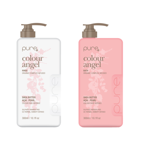 Pure Colour Angel Shampoo & Conditioner Bath & Rinse 300ml Duo