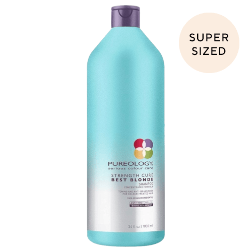 Pureology Strength Cure Best Blonde Shampoo 1 Litre / 1000ml Toning