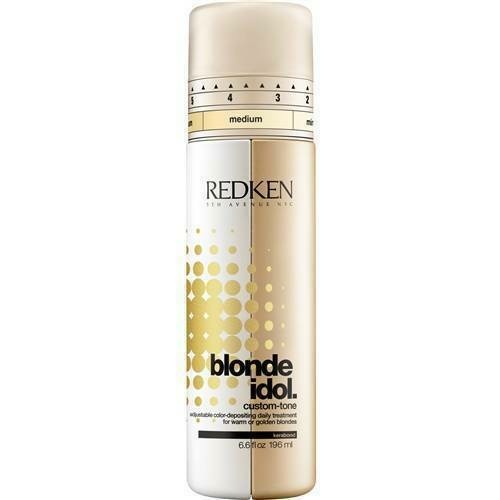Redken Blonde Idol Custom Tone GOLD Daily Conditioner Treatment 196ml Warm Toner