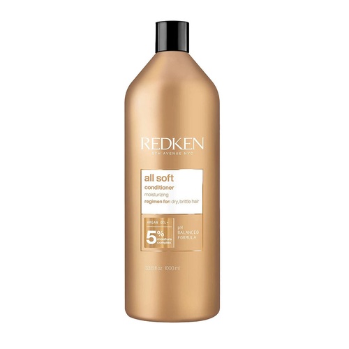 Redken All Soft Conditioner with Argan Oil 1000ml / 1 Litre 