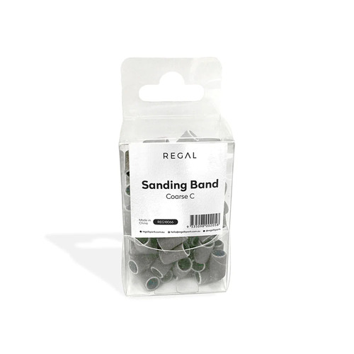 Regal by Anh Pro File Drill Bit UNIVERSAL FIT Sanding Band COARSE - C 100pc