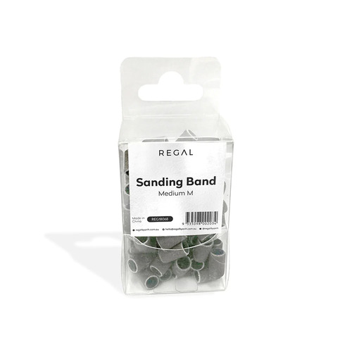 Regal by Anh Pro File Drill Bit UNIVERSAL FIT Sanding Band MEDIUM - M 100pc 