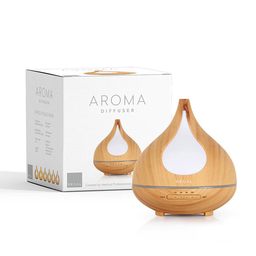 Regal by Anh Aroma Essential Oil Diffuser - Woodgrain - REG18109