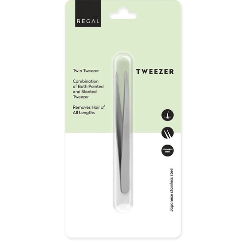 Regal by Anh TWIN Tweezer - Japanese Stainless Steel - REG18145