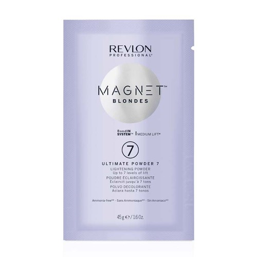 Revlon Professional 45g Magnet Blondes Ultimate 7 Lightening Powder Bleach Satchet