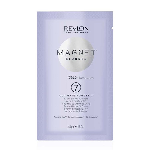 Revlon Magnet Blondes Ultimate 7 Lightening Powder Lightener Bleach 45g Satchet