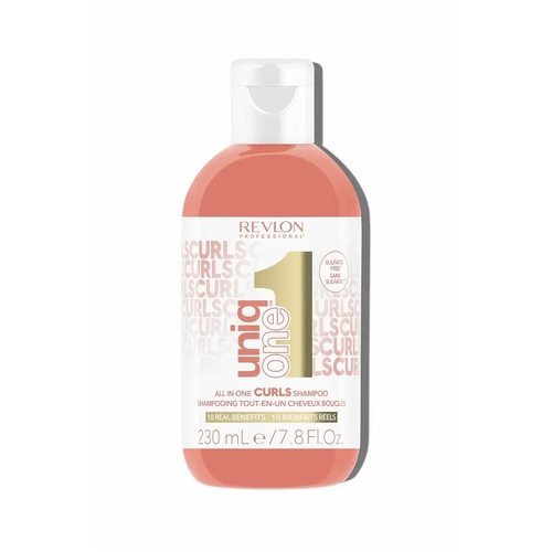 Revlon Uniq One 10 Real Benefits Curls Shampoo 230ml