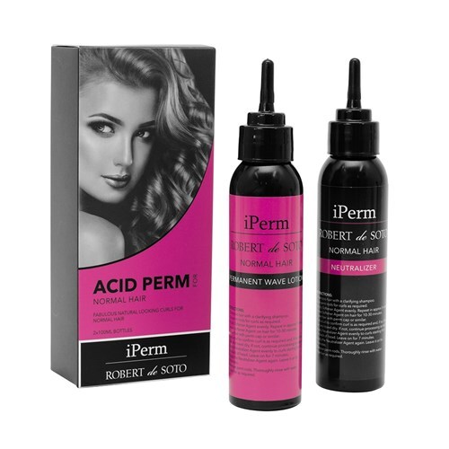 Robert de Soto iPerm Acid Perm for Normal Hair Wave Box Kit
