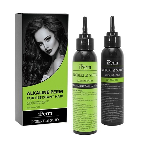 Robert de Soto iPerm Alkaline Perm for RESISTANT Hair Wave