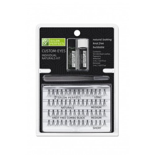 Salon Perfect Custom Eyes Individual Naturals Eyelash Kit 