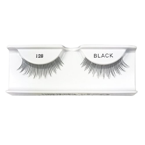 Salon Perfect Be Natural Black Strip Eyelashes #128 1 Pair of Lashes