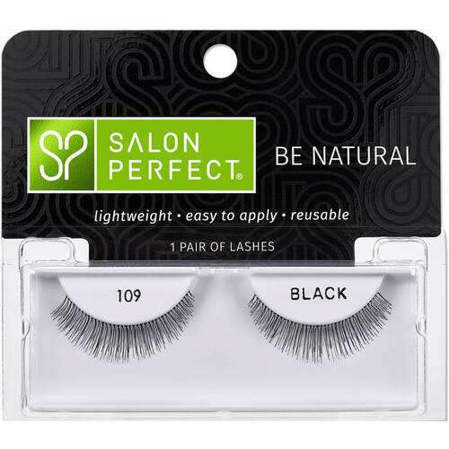 Salon Perfect Eyelashes Lashes Be Natural BLACK 109