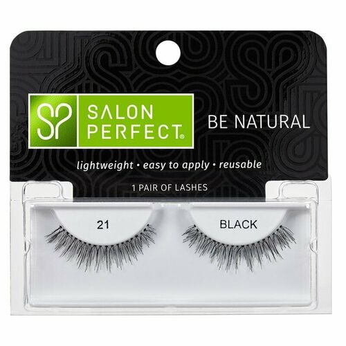 Salon Perfect Be NATURAL 21 BLACK Eyelashes Lashes
