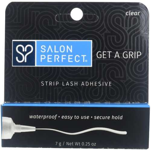 Salon Perfect Get a Grip CLEAR Strip eyelash Adhesive 7g Waterproof Glue