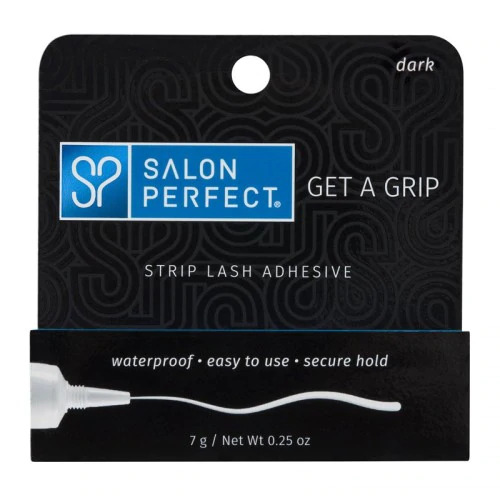 Salon Perfect Get a Grip DARK Strip eyelash Adhesive 7g Glue