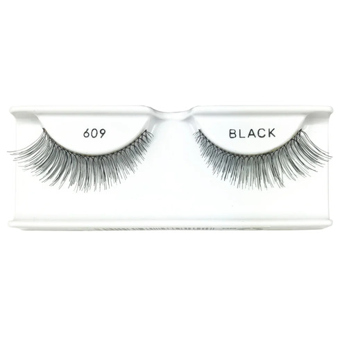 Salon Perfect Be Natural Black Eyelashes- 609 1 Pair of Strip Lashes