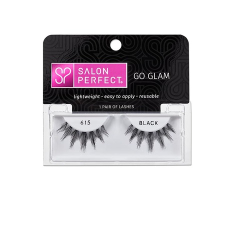 Salon Perfect Go Glam 615 - BLACK Eyelashes Lashes
