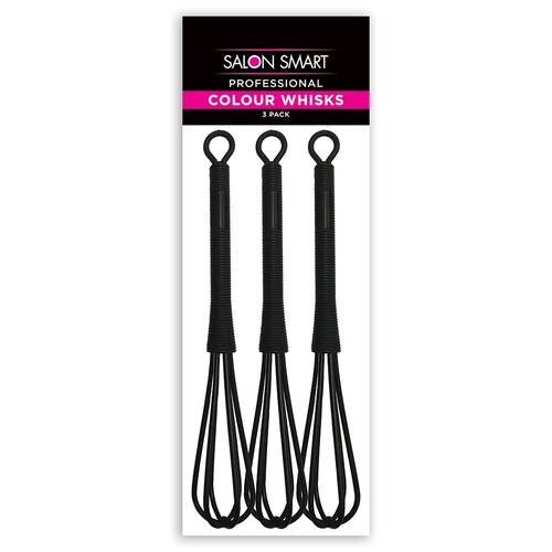 Salon Smart Hair Colour Mixing Whisk 3 pack