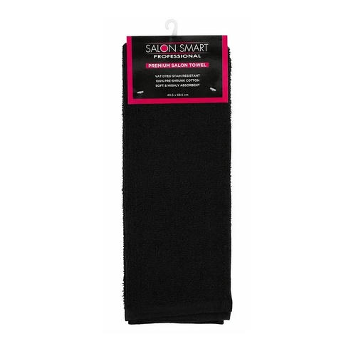 Salon Smart Professional Premium Black Salon Towel