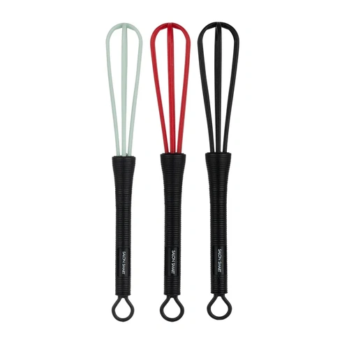 Salon Smart Hair Colour Mixing Whisk 3 pack Coloured