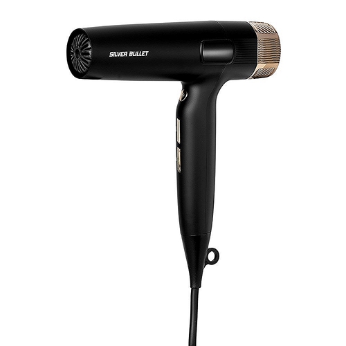 Silver Bullet DAKOTA Professional Hair Dryer - Black Hairdryer