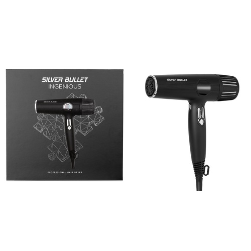 Silver Bullet Ingenious Professional Hair Dryer - Black Hairdryer