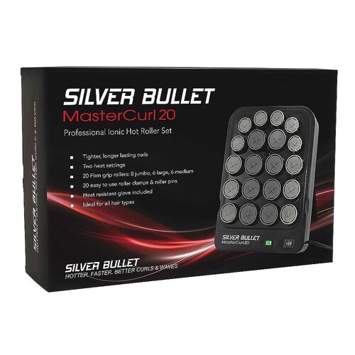Silver Bullet Mastercurl Ionic 20 peice Roller Set Hot Rollers