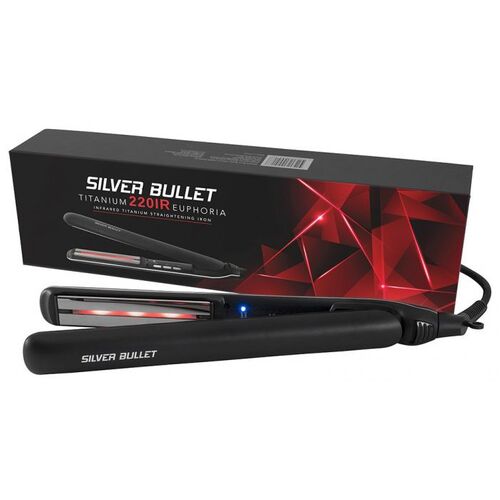 Silver Bullet Titanium 220 IR Euphoria Hair Straightener Straightening Iron