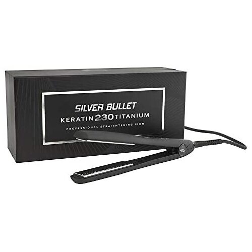 Silver Bullet Keratin 230 Wide Titanium Plate Straightening Iron