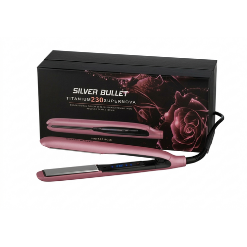 Silver Bullet Titanium 230 Supernova Hair Straightener - Vintage Rose