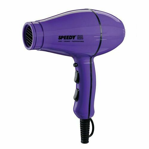 SPEEDY 5000 Purple Compact Professional Hairdryer Hair Dryer 