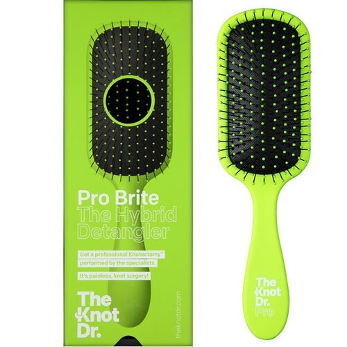 The Knot Dr - Professional Pro Brite POMELO The Hybrid Detangler Brush