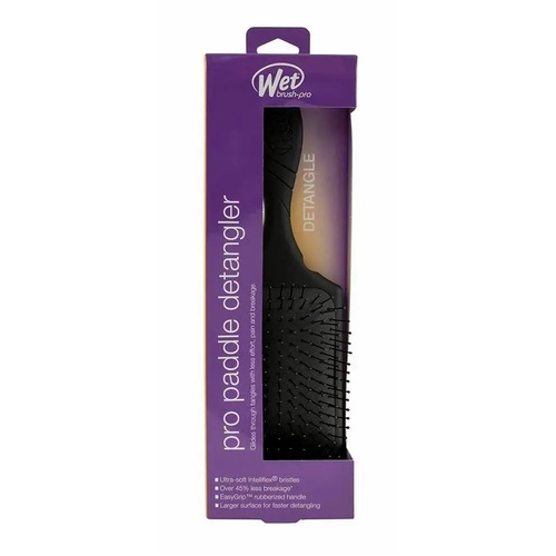 The Wet Brush Pro Paddle Black Detangler Hair Brush 