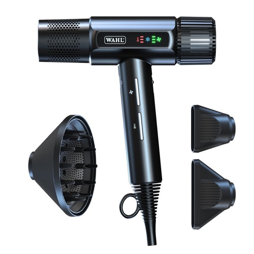 Wahl Professional Vanquish T Shaped Hair Dryer - Black Hairdryer