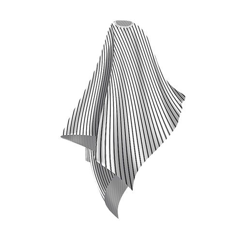 Wahl Professional Barber Lightweight XL Cape - White WP3124WH