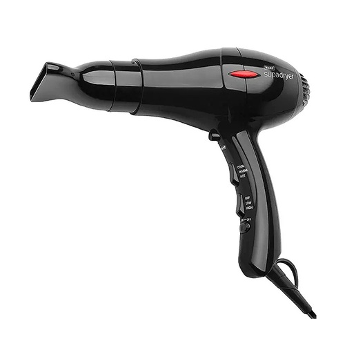 Wahl Professional Supa Dryer Tourmaline Ionic Hair Dryer - Black Hairdryer