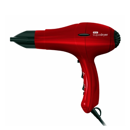 Wahl Professional Supa Dryer Tourmaline Ionic Hair Dryer - Red Hairdryer