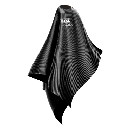 Wahl Professional 5 Star Traditional Barber Cape - Black Pinstripe FS-3125