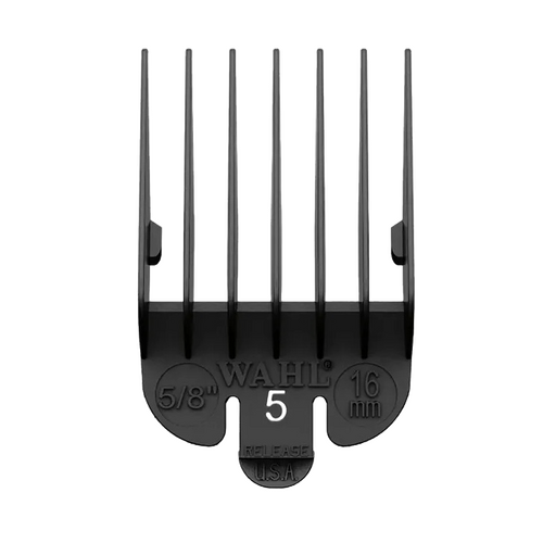 Wahl Professional Clipper No: 5 Cutting Comb Guide - 5/8" - 16mm Black