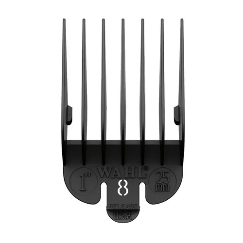 Wahl Professional Clipper No: 8 Cutting Comb Guide - 1" - 25mm Black