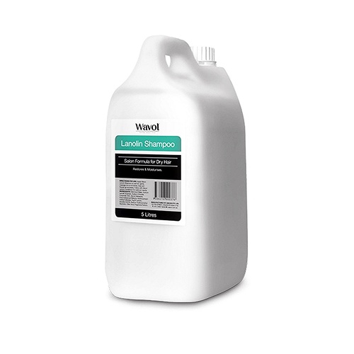 Wavol Lanolin Shampoo for Dry Hair 5 Litre