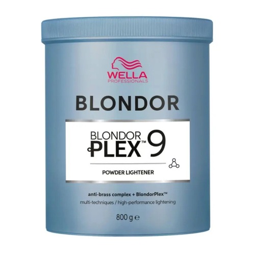Wella Blondor Plex 9 Multi Techniques Blonde Powder Bleach Lightener 800g
