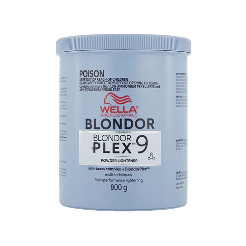 Wella Blondor Plex 9 Anti-Brass Complex Powder Bleach Lightener - 800g