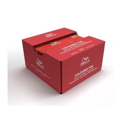 Wella Professionals Coloured Foil Pop Up - 500 sheets Pre Cut 12.7cm x 27.9cm