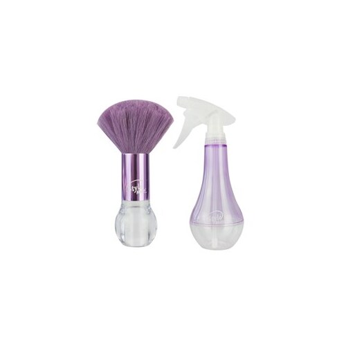 Wet Brush Neck Duster and Spray Bottle Purple Combo
