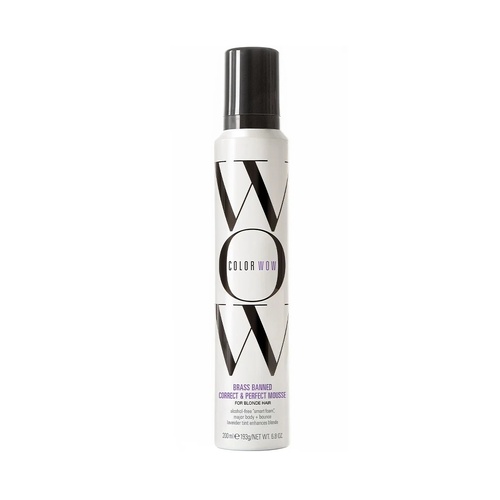Color Wow Color Control Purple Toning + Styling Foam Mousse 200ml