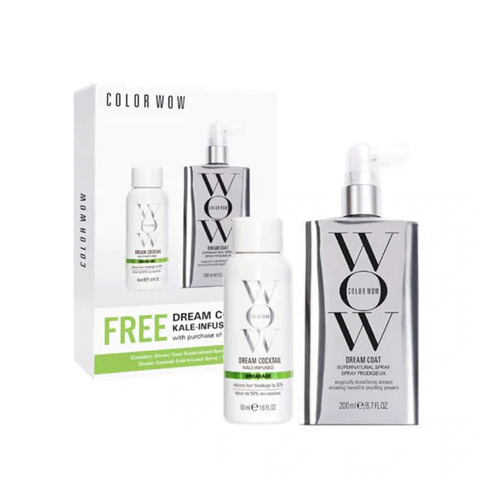 COLORWOW Dream Coat Supernatural Spray 200ml +  Dream Cocktail Kale Infused Spray 50ml