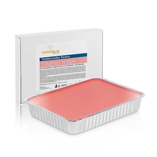 Xanitalia Techno STRIPLESS HARD WAX  Pink - Rose 1000ml / 1 Kg