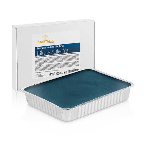 Xanitalia Techno STRIPLESS HARD WAX Azulene Blue 1000ml / 1 Kg